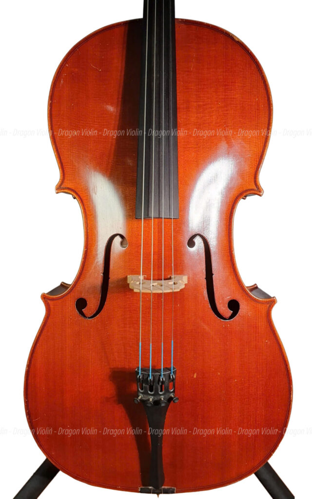 German cello, Horst Grunert No. 209, 1983 - dragonviolin.com